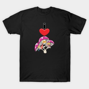 I Heart Shrooms T-Shirt